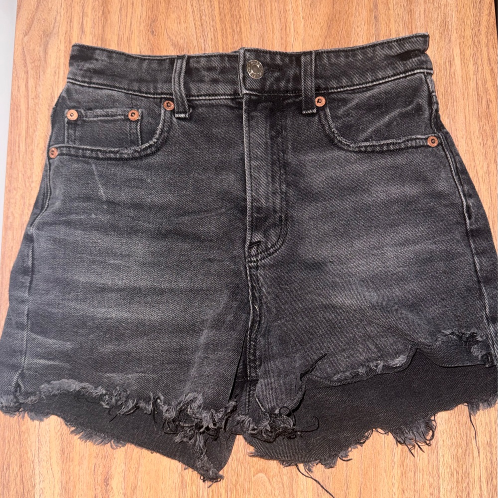 American Eagle Outfitters Black Jean Shorts